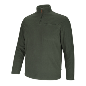 Islander 1/4 Zip Micro-Fleece Shirt Dark Green