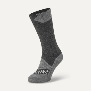 SEALSKINZ - Raynham Waterproof Mid Length Sock|Black
